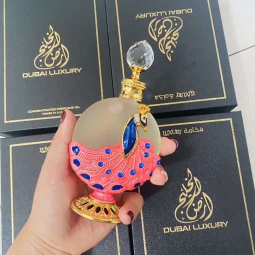Tinh Dầu Nước Hoa Dubai Con Công VÀNG 35ml
