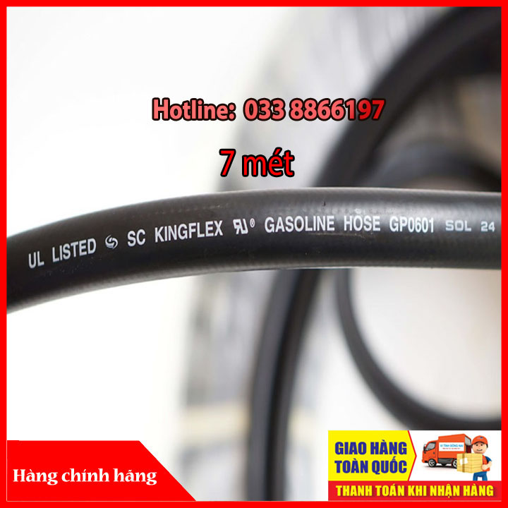 Dây bơm xăng dầu 7m Kinglex phi 27