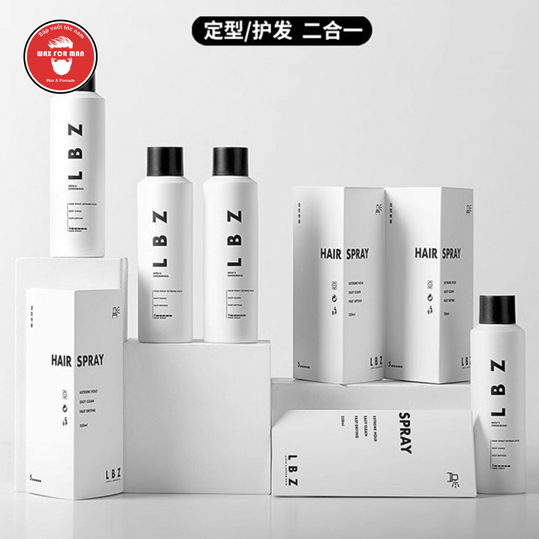 Gôm xịt tóc LBZ Hair Spray