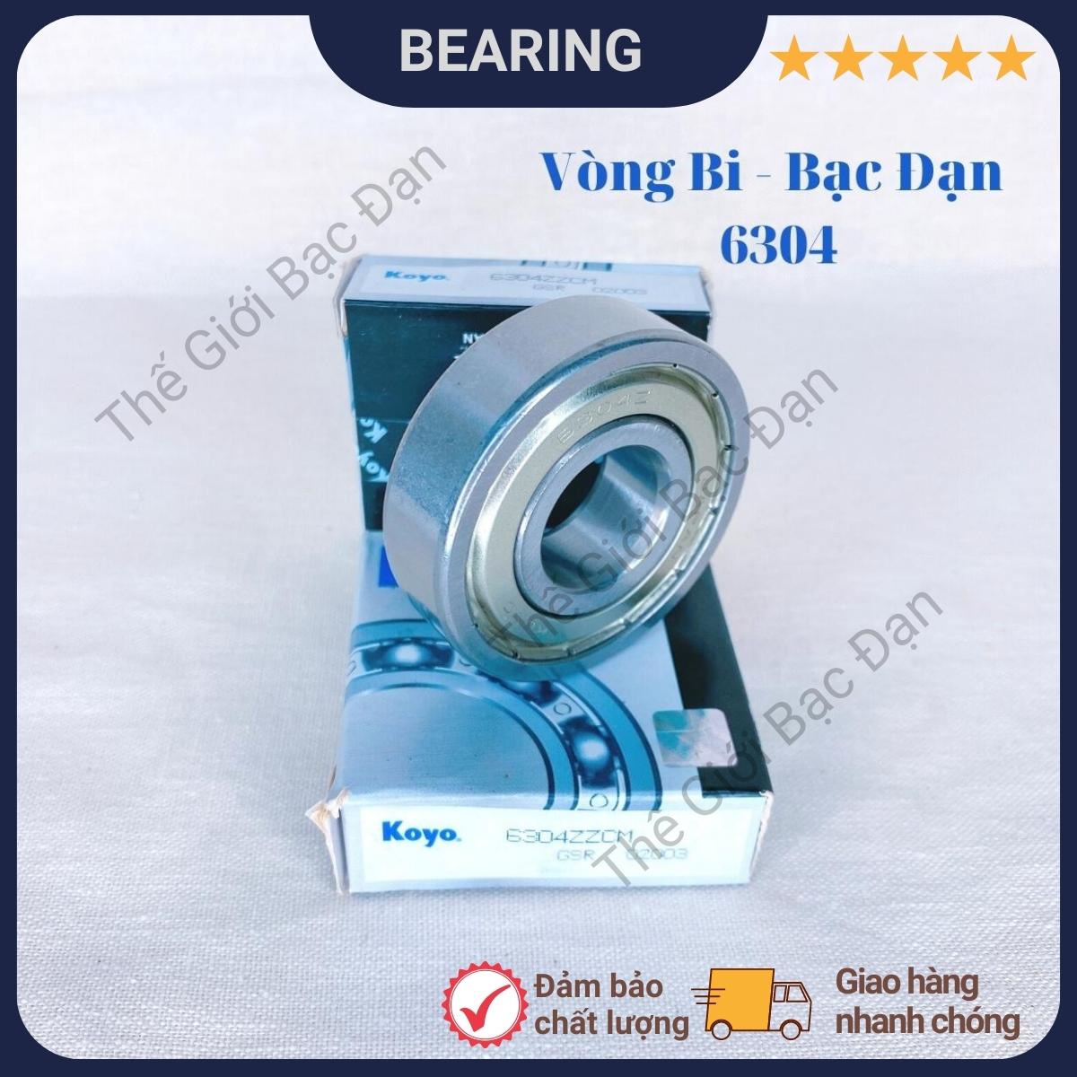 Vòng bi bạc đạn 6304 ZZCM KOYO -Thế Giới Bạc Đạn