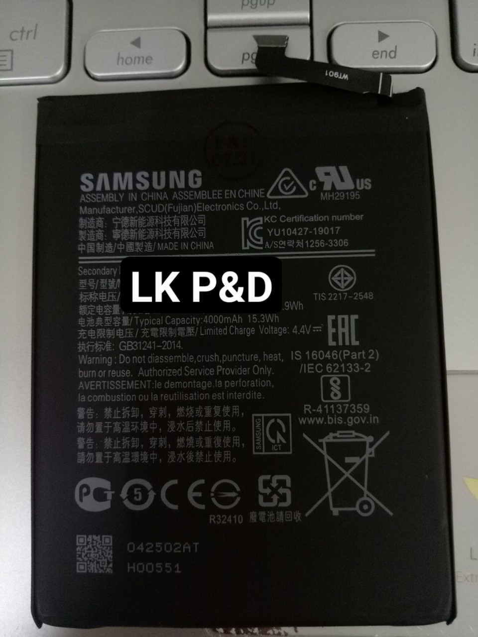 Pin Samsung Galaxy A11