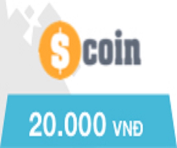 [HCM]THẺ GAME SCOIN 20.000 VNĐ& PHÍ CHUYỂN