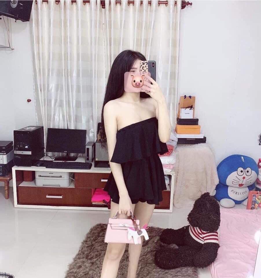 [HCM]ĐẦM TRỄ VAI NỮ KIỂU DÁNG TIỂU THƯ SIÊU ĐÁNG YÊU