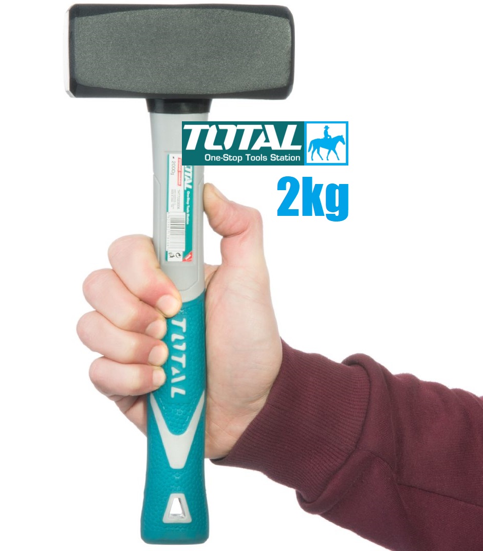 Búa tạ búa đập đá 1kg 1000gr total chính hãng tht7210006 hsth8802