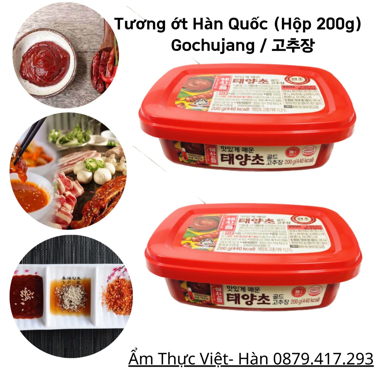 TƯƠNG ỚT GOCHUJANG HÀN QUỐC HỘP 200G