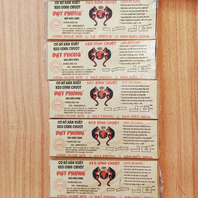 [10 MIẾNG] Combo 10 miếng keo dính chuột siêu dính, keo dán chuột, miếng dán chuột bẫy chuột