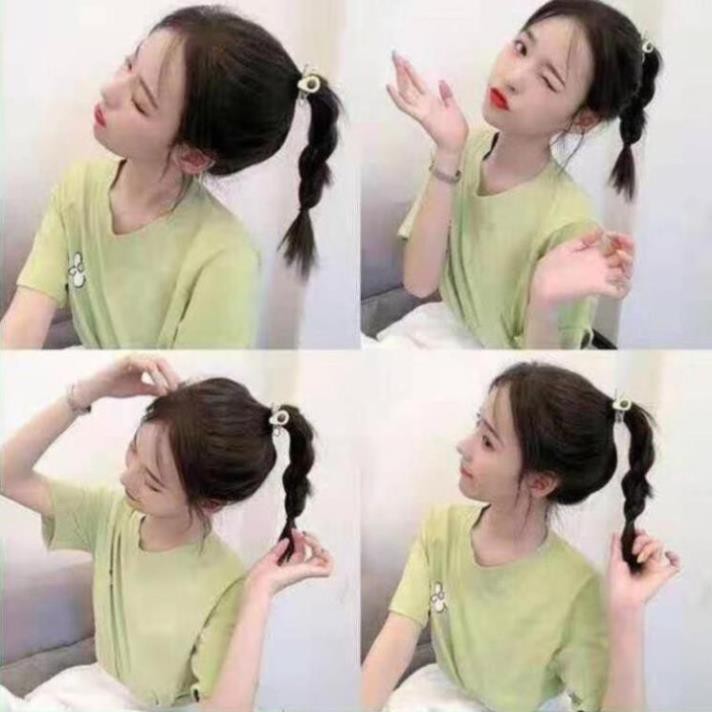 -Dây Buộc Tóc,Dây Chun Cột Tóc Quả Bơ Nhiều Màu Hottrend