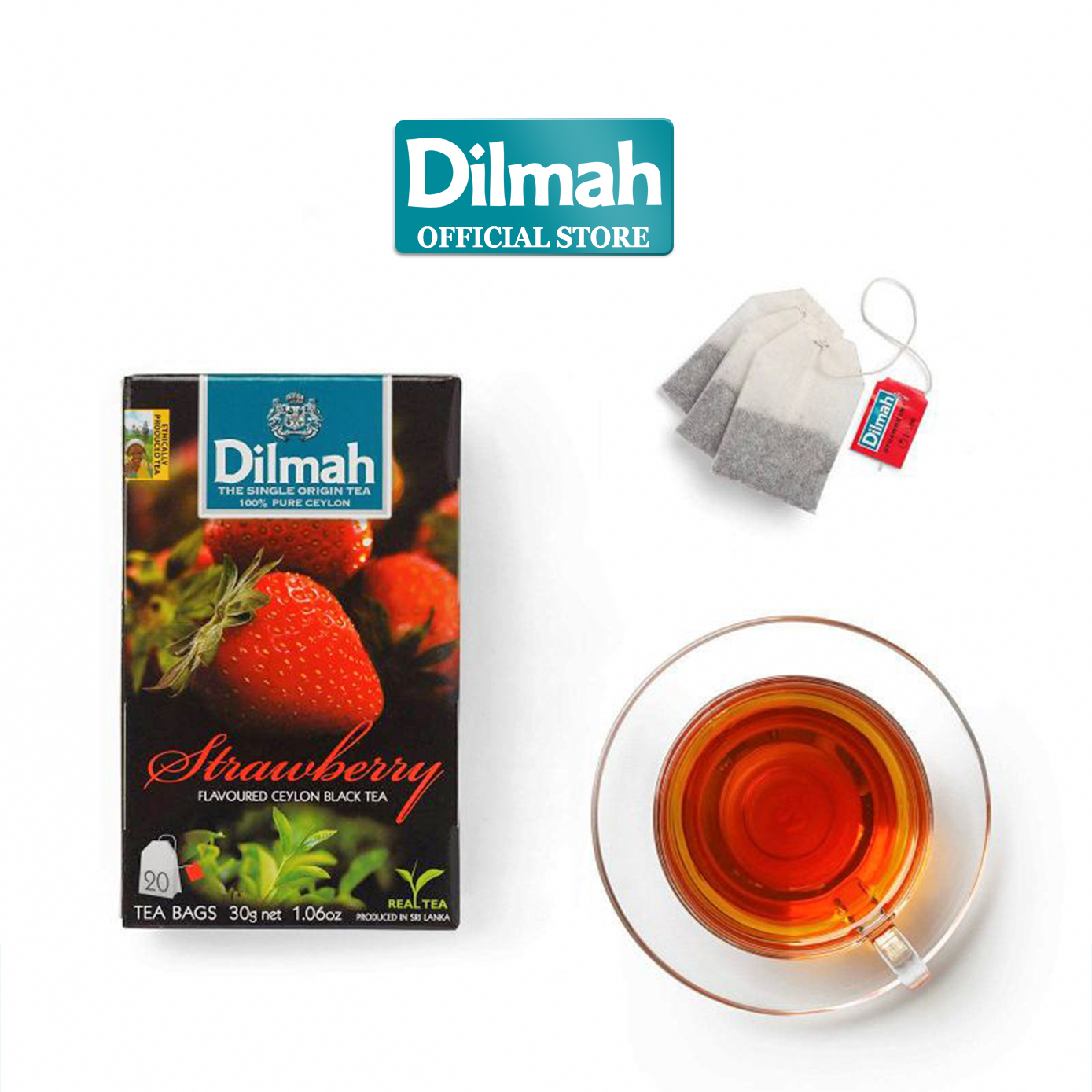 Trà Dilmah Hương Dâu 30g