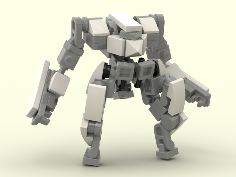 Đồ Chơi Lắp Ráp Robot Moc Mech Creep