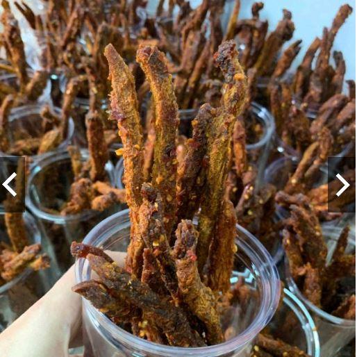 [HCM]250gram KHÔ BÒ QUE HỒNG NGỰ