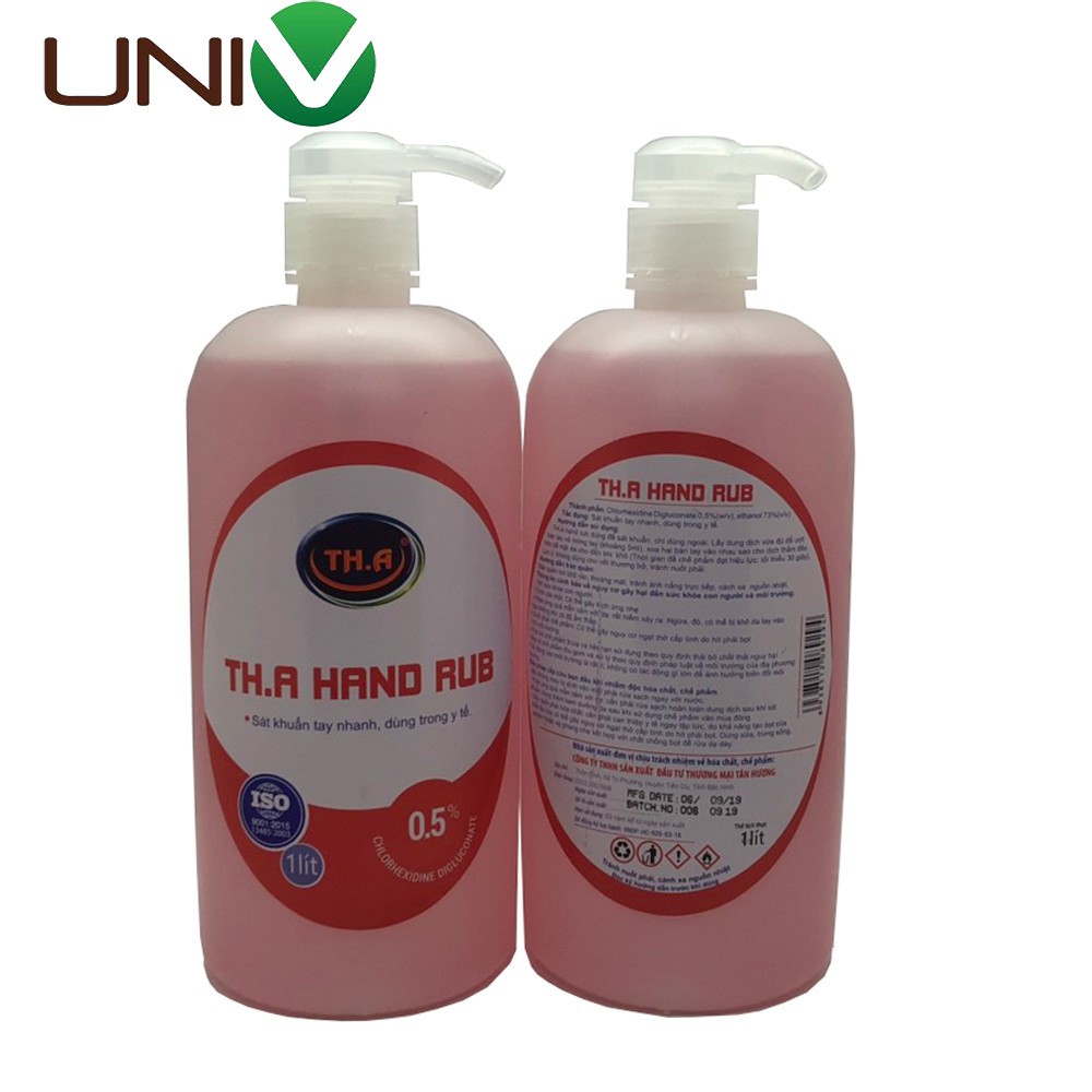 Dung Dịch Sát Khuẩn Tay Khô, Nhanh Th.A Hand Rub 500Ml