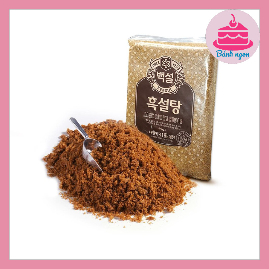 Đường nâu (đường đen) Hàn Quốc gói 1kg
