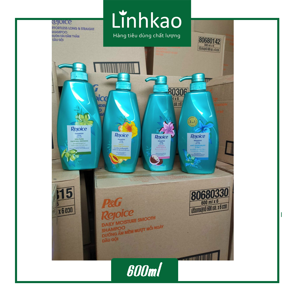 Dầu gội Rejoice 600ml Thái Lan
