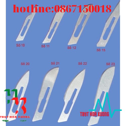 Lưỡi dao mổ kiato số 21 dùng cho cán dao số 4