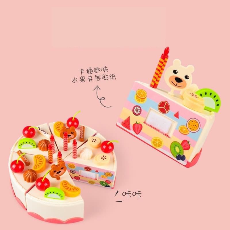 Bộ Đồ Chơi Cắt Bánh Sinh Nhật Cho Bé