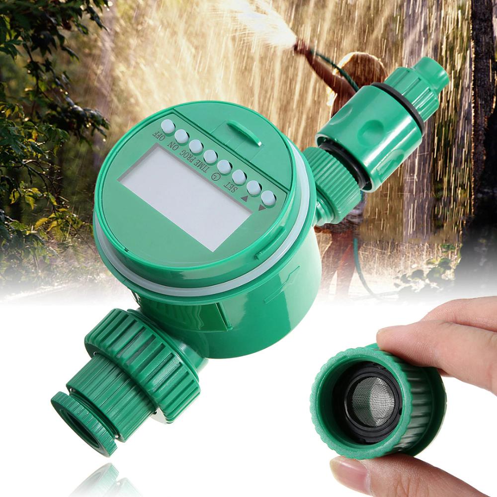 Đồng hồ hẹn giờ tưới chất lượng tốt bảo hành 12 tháng lỗi đổi mới tặng kèm đầu nối nhanh ra ống 6 ống 10mm