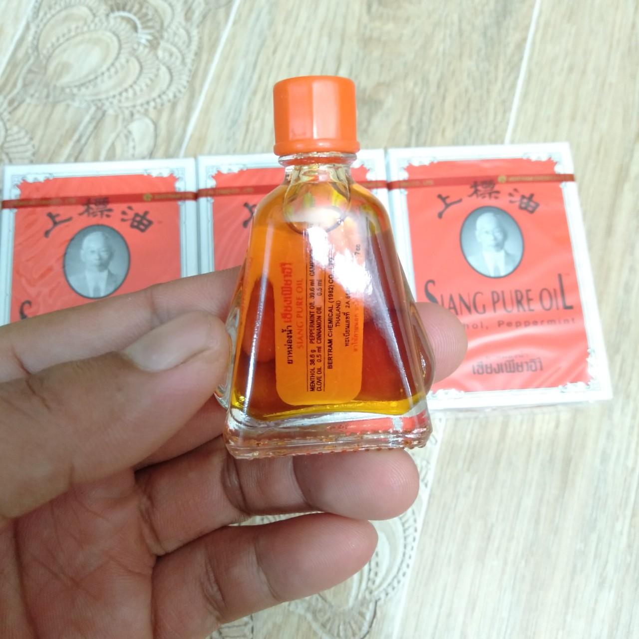 Combo 12 chai lớn 7ml Dầu nước vàng Thái Siangpure