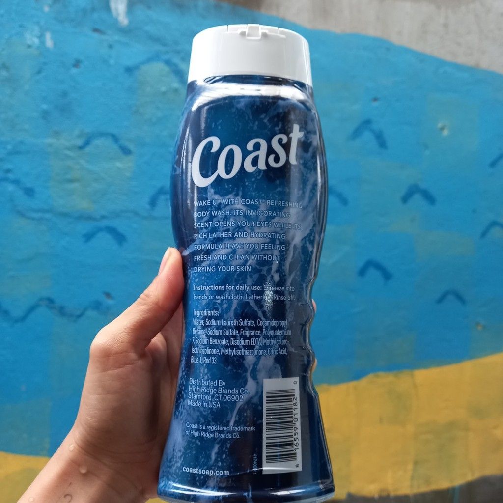 sữa tắm Coast 532ml của Mỹ .