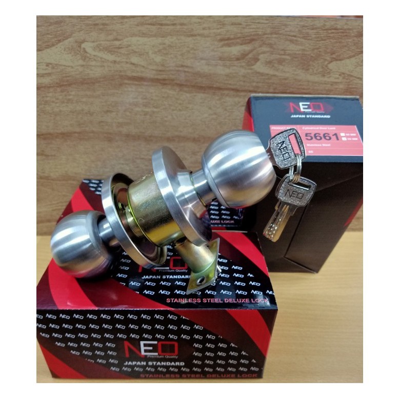 Ổ Khóa Tay Nắm Tròn Inox  NEO