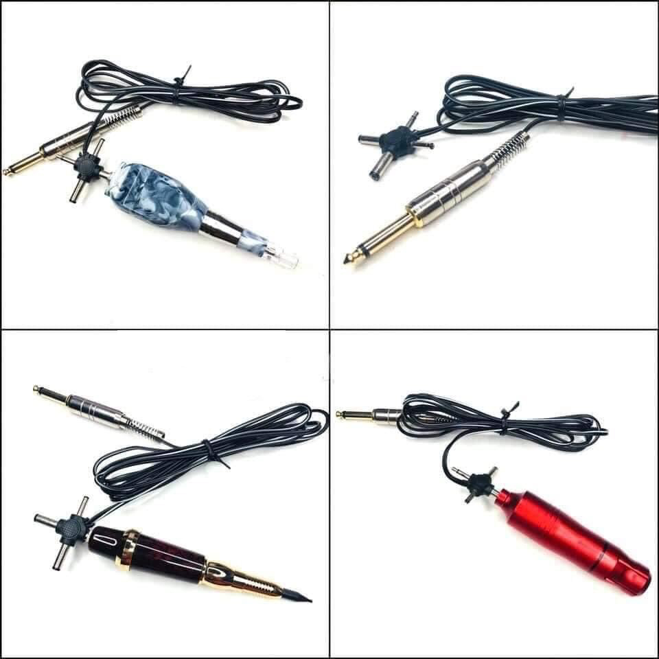 Dây 4 Đầu Đa Năng Cắm Máy Pen Phun Xăm