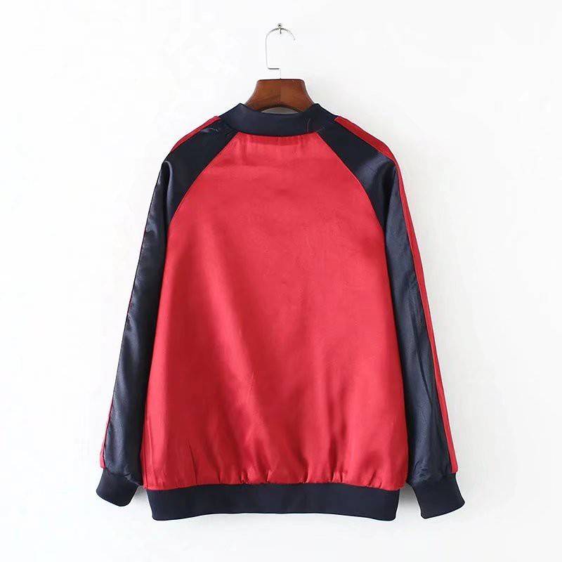 [HCM]Áo khoác Bomber Nam Nữ thêu Rồng (2 LỚP MẶC ĐƯỢC 2 MẶT)