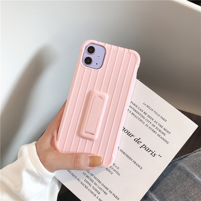 Ốp Lưng Sọc Nổi Có Giá Đỡ