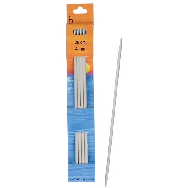 KIM ĐAN THẲNG 2 ĐẦU PONY 20cm (bộ 5 cây)