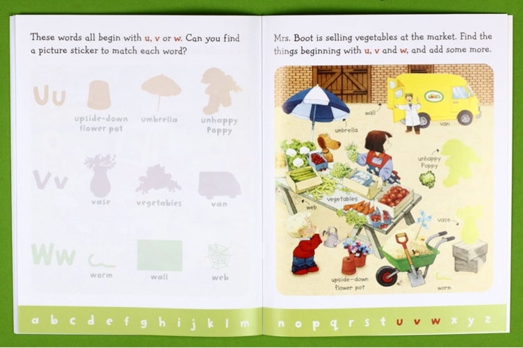 Usborne Sticker Book - Garden