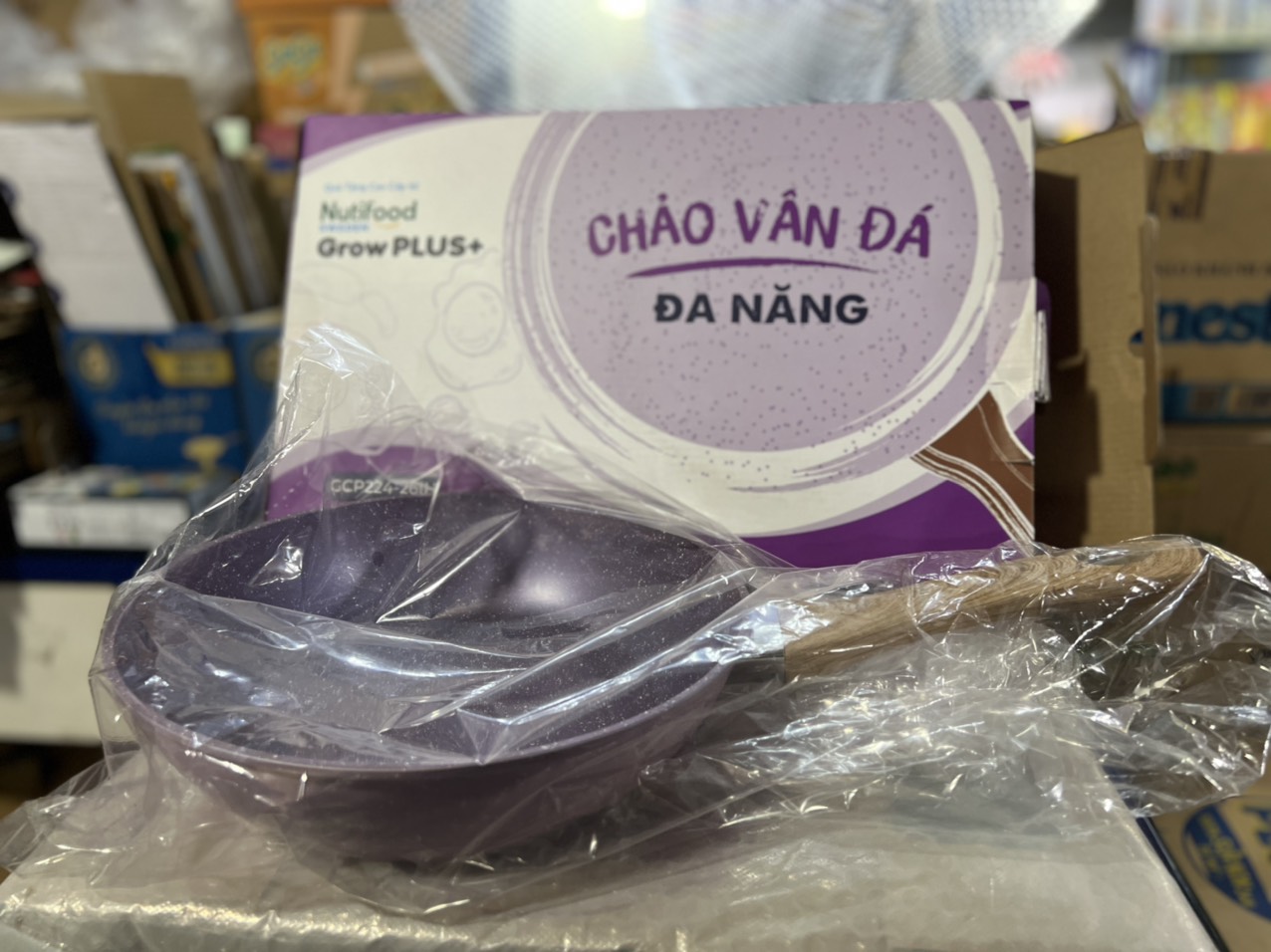 Chảo Vân đá đa năng hkm nutifood