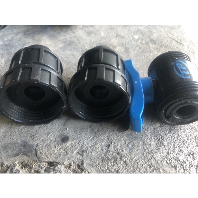 Val khoá ống nước sạch HDPE phi 20 + 25