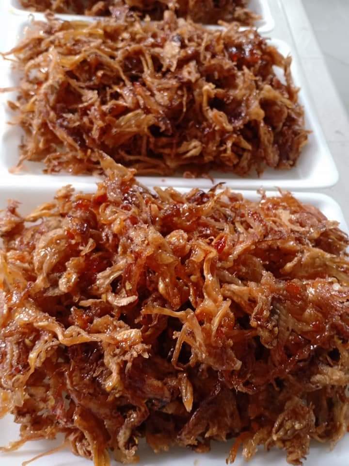 Râu mực khô rim sate - 500gr
