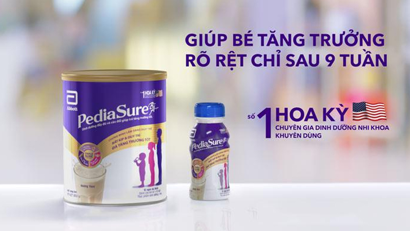 [HCM]Sữa Bột Pediasure B/A 850g Hương vani [ Chính Hãng ]