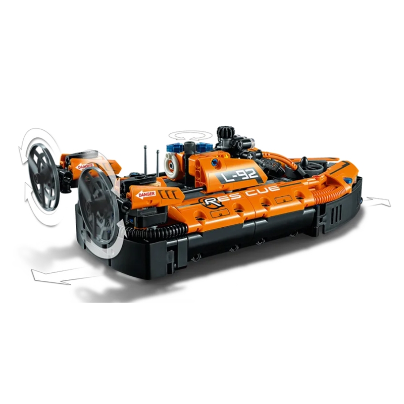 Đồ Chơi Lắp Ráp LEGO Technic 2 In 1 42120 - Rescue Hovercraft (457 Mảnh Ghép)