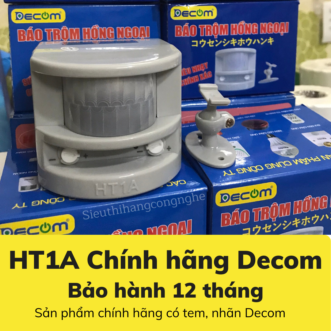 Thiết Bị Báo Động Chống Trộm Hồng Ngoại Elitek HT1A