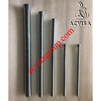 Bộ 5 Lò Xo Uốn Ống Đồng Phi 19, 16,12,10, 6 (Mạ Kẽm)