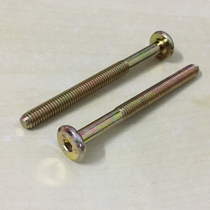 50 CON-  6x70 mm ỐC LỤC GIÁC CHÌM ĐẦU DẸT, BULONG LỤC GIÁC
