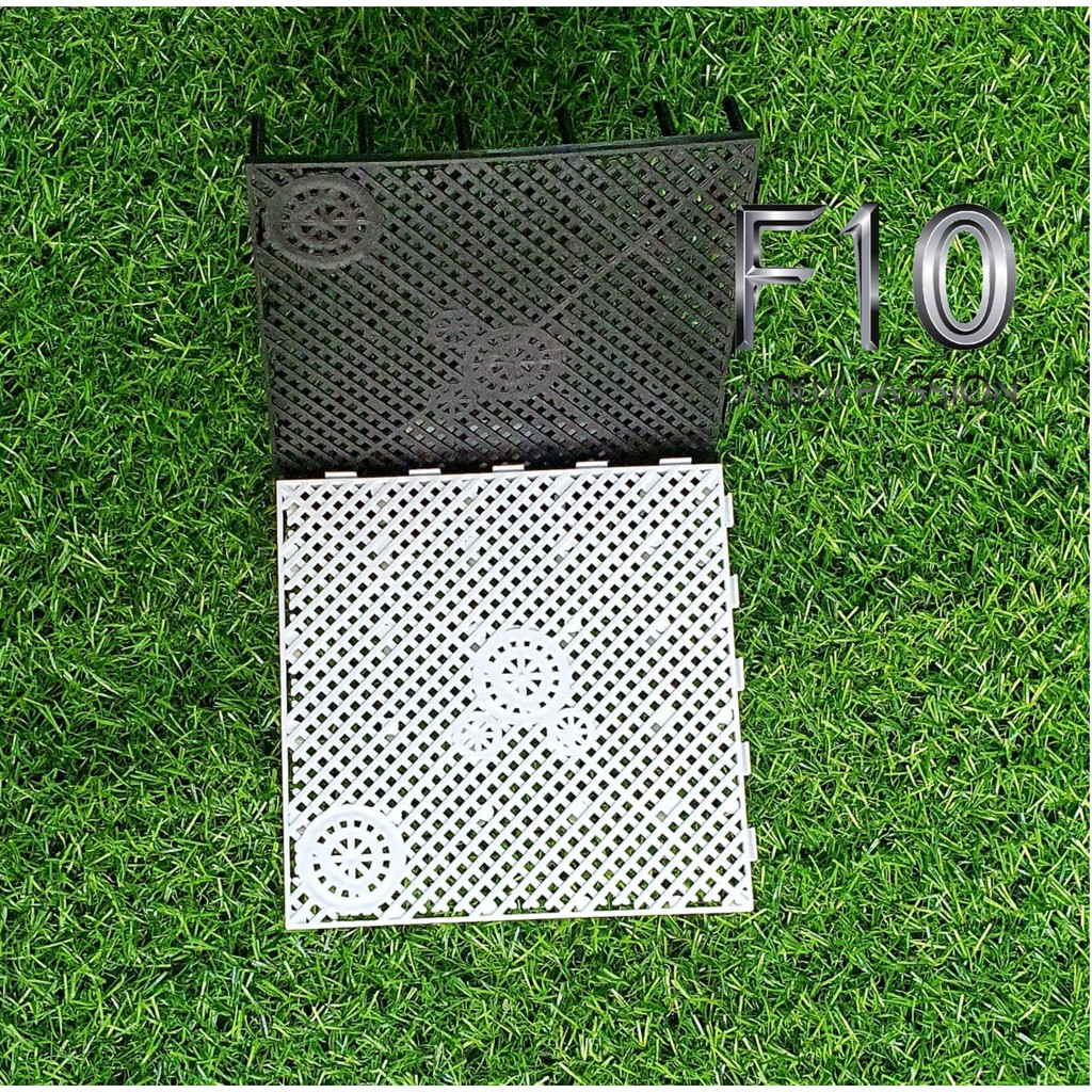 Tấm nhựa lót đáy bể lọc kích thước 14x14 cm - Trắng