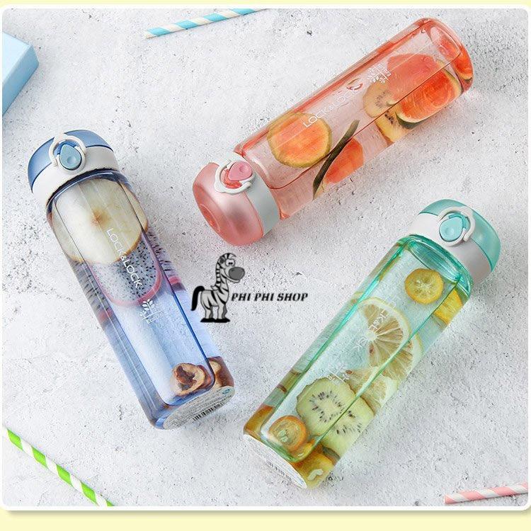 Bình nhựa tritan lock&lock one touch bottle 500ml abf645