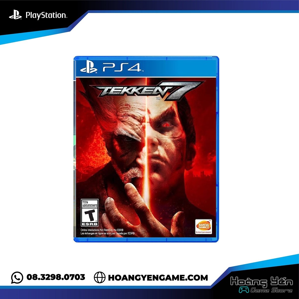 [HCM]Đĩa game Tekken 7 PS4