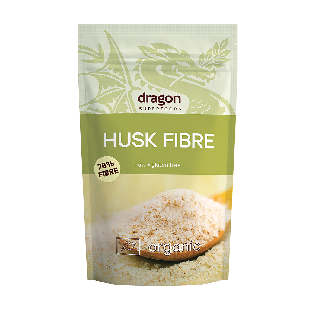 HCMVỏ hạt mã đề hữu cơ Dragon Superfoods Organic Psyllium Husk Fiber 150g