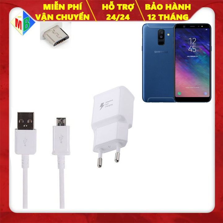 Bộ sạc nhanh 18w samsung a6 a6 plus 2018