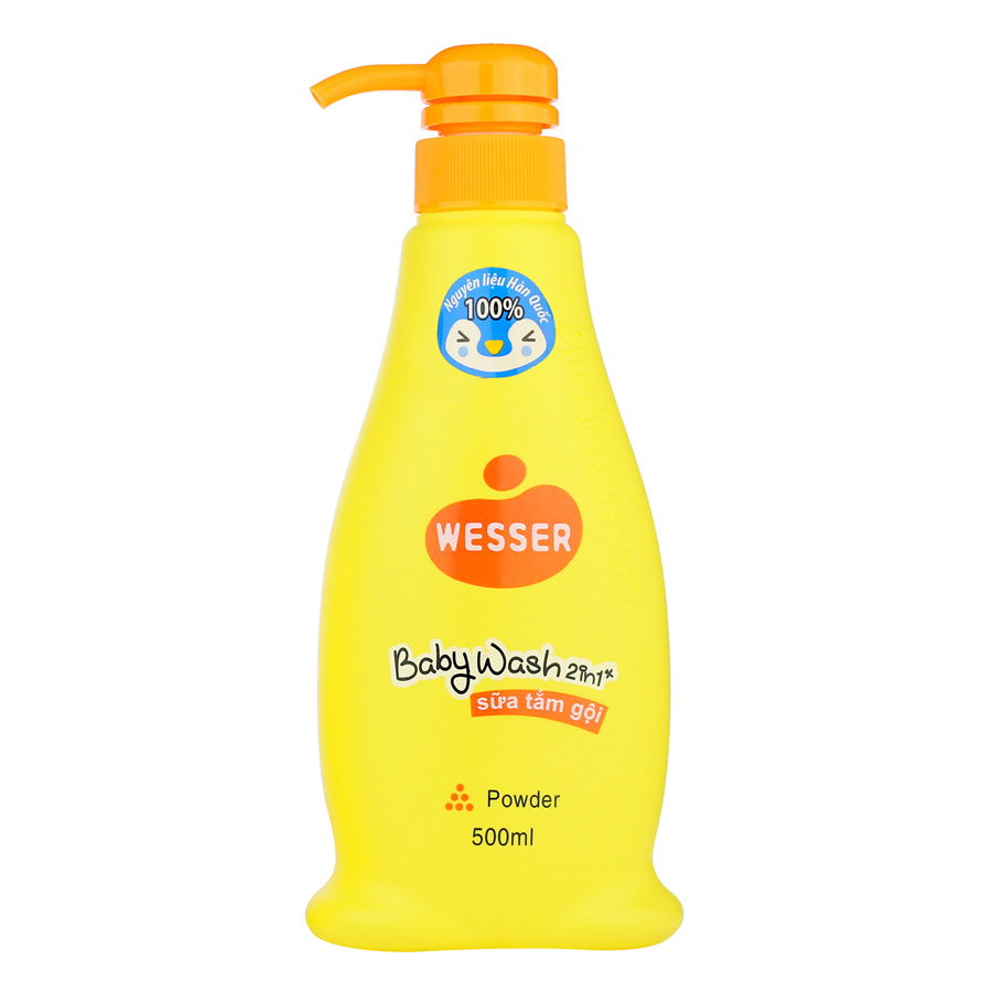 Sữa Tắm Gội Trẻ Em Wesser 2in1 ( 500ml )