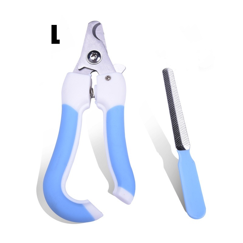 PetPals Kềm Cắt Móng Cho Thú Cưng Tiện Dụng Kềm Cắt Móng không gỉ kèm dụng cụ dũa móng cho Chó & Mèo Kéo cắt móng kìm bấm móng cho chó mèo nhỏ LI0135