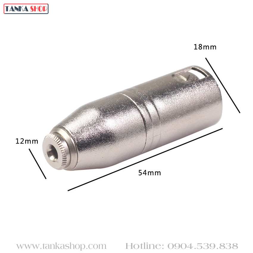 Jack chuyển 3.5mm sang xlr canon