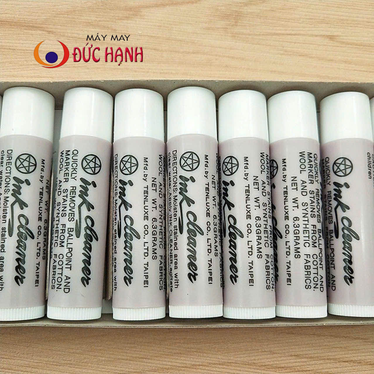 Son tẩy mực trên vải- 3 cây- dùng trong ngành may mặc