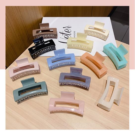 Kẹp càng cua (gấp tóc) nhựa màu bóng thời trang xinh xắn Phụ Kiện 68