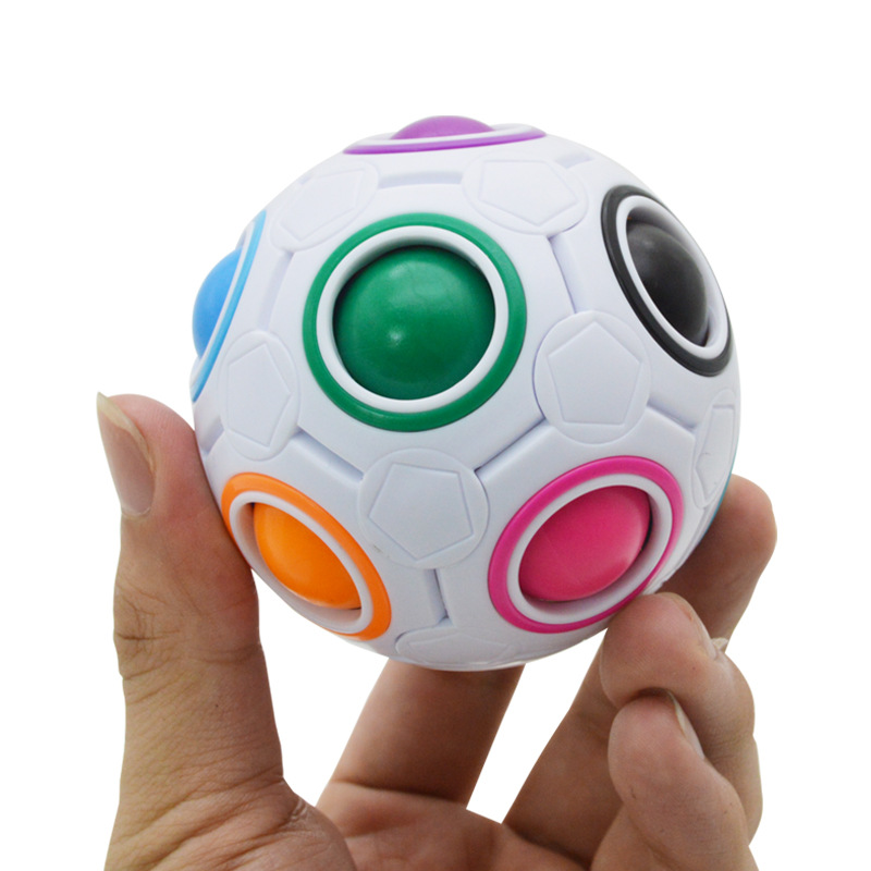 Rubik Rainbow Ball Magic - Đồ chơi rubik phát triển IQ cho trẻ em