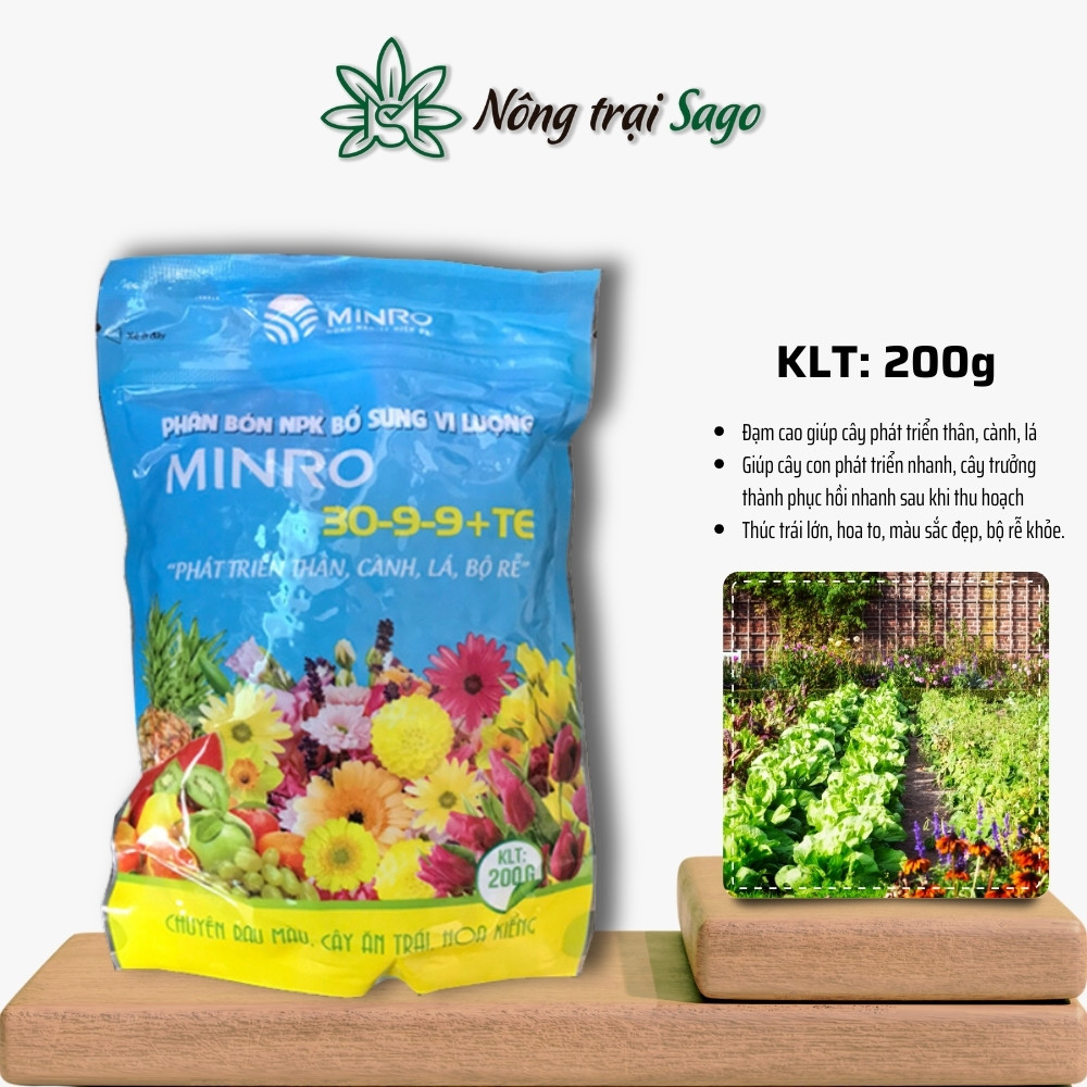 Tối Ưu Hóa Năng Suất Với Minro 15-5-20 - Phân Bón Hỗn Hợp NPK