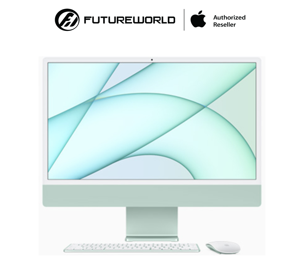 Máy tính All in one Apple iMAC M1 8GPU/16G/256Gb Green [Futureworld- APR]