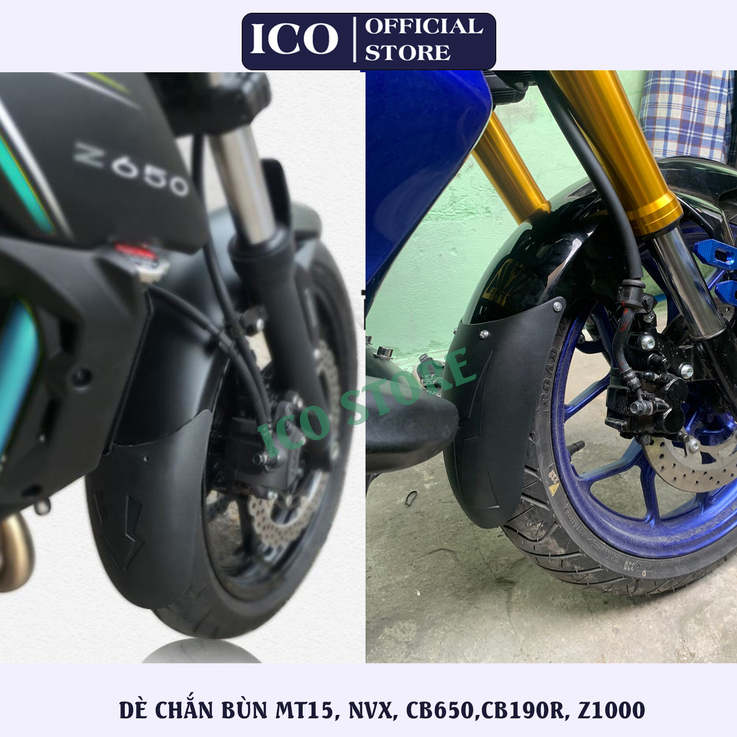 [HCM]Dè chắn bùn trước CB190R
